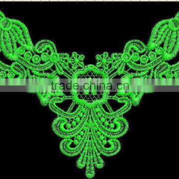 2016 New Chemical Water Soluable Lace Halter Neck Wedding Dresses photo-4