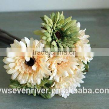 Rural Rural Household Floral Bride Holding Flowers Artificial Flowers Simulation Silk Flowers Picked Bundle of African Chrysanth photo-4
