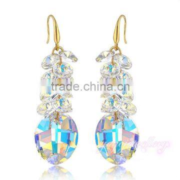 Wholesale jewelry fashion earring designs new crystal earring