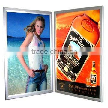 Extremely Thin LED Lighting sign with snap frame