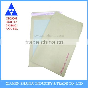 custom packing envelopes do not bend board grey back envelopes