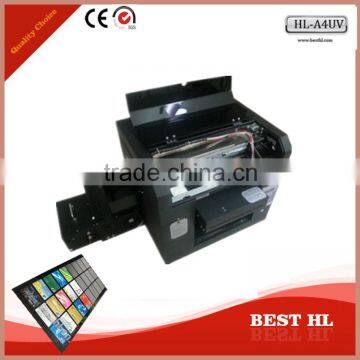 China Factory mallest and cheapest UV printer for pvc card printing