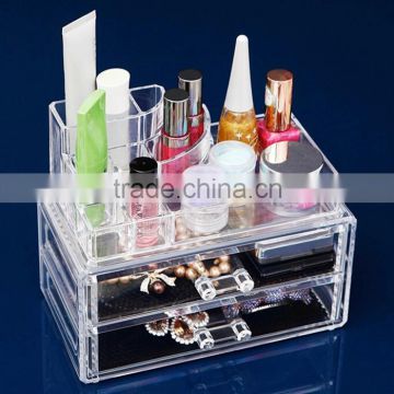 plastic cosmetic makeup container,cosmetic organizer,empty cosmetics box