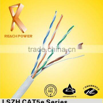 26AWG Stranded CAT5E 99.99% Bare Copper