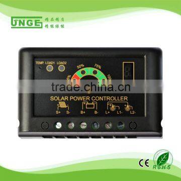 12/24v 10a AUTO Recognization solar energy controller JN-S Series Led display