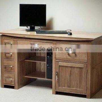 Italian Natural Design Wooden Desk , Rose wood Computer Desk , Office Computer Desk