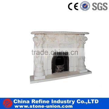 Nature stone decorative fireplace surround