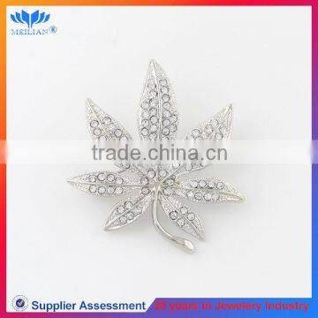 Hot sale leaf men's brooches for jackets