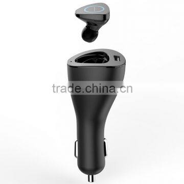 Joyroom 2 in 1 4.1 Bluetooth Earphone With 2.1A Quick Charging Car Charger for Universal Mobile Phone MT-5614 photo-3