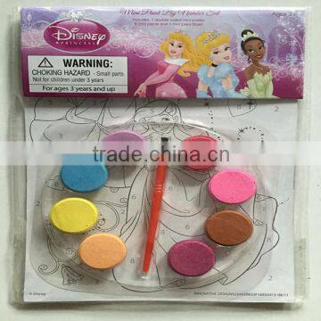 Princess Water color paint set with Art Brush