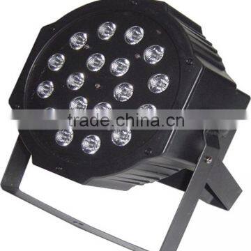 RGB PAR Light 18 LEDs DMX512 Color Mixing Wash Can Stage Light Disco DJ Wedding Party Show Live Concert Lighting photo-2