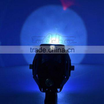 BJ-SPL-008 New Arrival Custom Black 12V Motorbike Motocross Angel and Devl Eye Motorcycle Spot LED Light photo-3