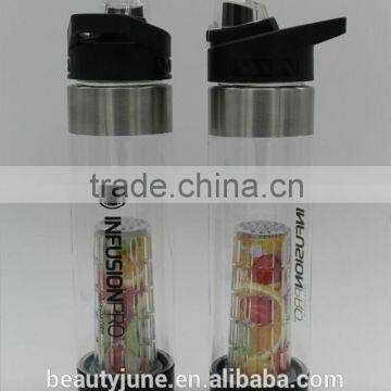 Custom Logo Tritan Fruit Infusion Infuser Water Bottle Bpa Free Factory Wholesale Directly Best Selling Products in America photo-2