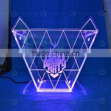 Night Bar Acrylic LEDRGB Light Table Designs, Night Club dj Facade, Night Bar Booth Night Bar Furniture photo-2