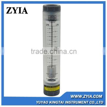 Supply ZYIA logo 70LPM inline tube float portable water flowmeter                        
                                                Quality Choice