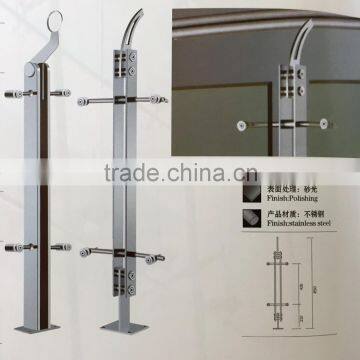 stainless steel 304/ 316 glass balcony glass handrail glass balustrade