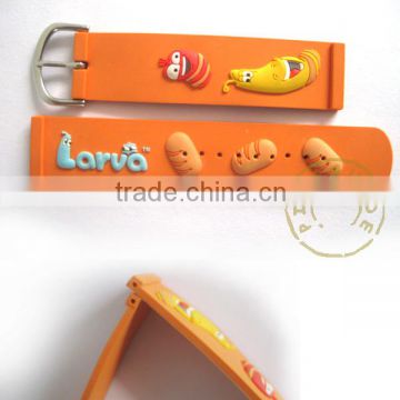 Wholesale Larva Cartoon Silicone Bracelets