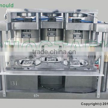 3 cavities mould for aluminum foil food container