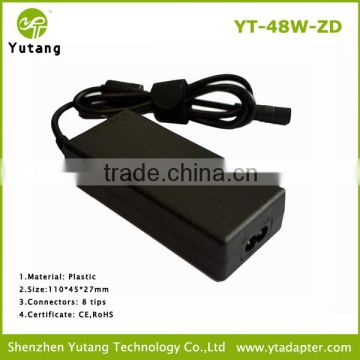 48w laptop universal power charger ac dc power supplies notebook usage