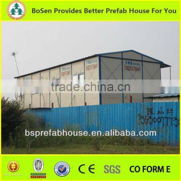 light prefabricated House for Workers Dormitory Steel Shed