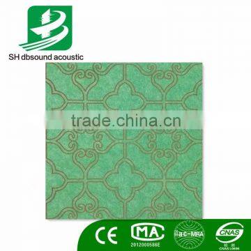 Construction flocking Acoustic Absorption Panel Polyester Fiber Panels