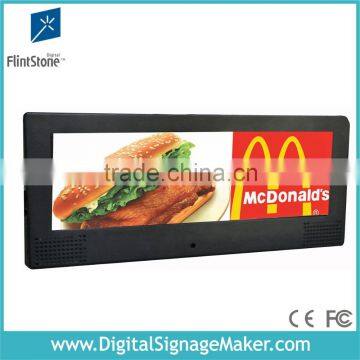 FlintStone 14.9'' LCD digital POP signage screen with split display function