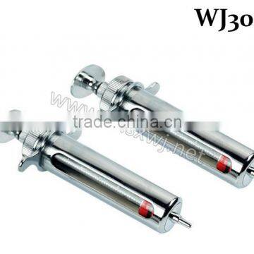 Dosing Metal Syringe Veterinary Ranch Farm Livestock