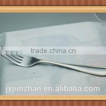 Stainless Gold plated table fork with nice design and low price