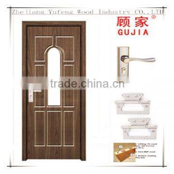 pvc plastic interior door