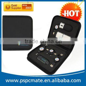 Usb Travel Kit Carrier Usb Kit With Wall Charger/car Charger/2200mah Power Bank /adpaters photo-2