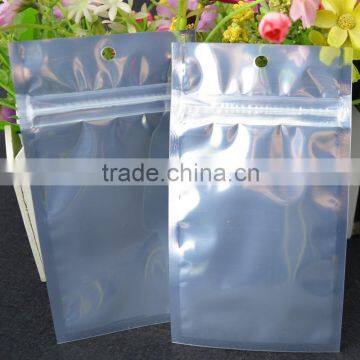 food grade One side clear and another side aluminum grocery Packaging Bags with Zipper