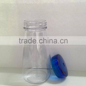 plastic milk bottle with different size