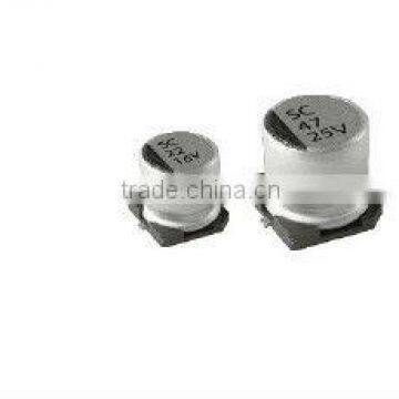 Surface mount type aluminum electrolytic capacitors