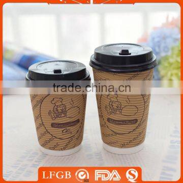 Popular striped paper cups