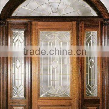 Russian Style Unique Door Designs With Arch Transom DJ-S9104MSTHA