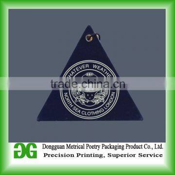 High Quality Customized Logo Design Paper Hang Tags with String Rope