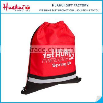 Wholesale Customized 100% Polyester Drawstring Bags