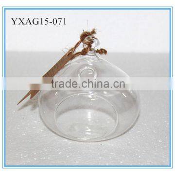 Home Decor Ball Shape Hanging Glass Vase photo-2