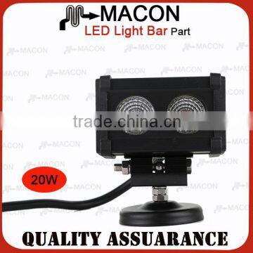 hotsale 20W led light bar cover IP67 6000K 22.9*13*14CM led light cube