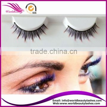 Quick delivery wholesale price women make up natural eyelashes