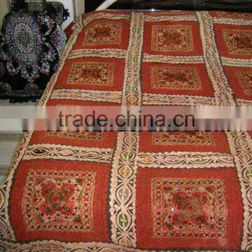 Indian Bohemian BedSpreads Handmade HandCrafted