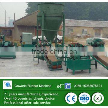 Tire Powder Machine / Waste Tire Recycling Machine / Rubber Crusher