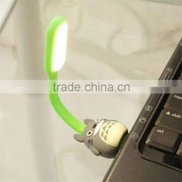 Portable USB LED Light Bendable Mini Lamp Cartoon Cute Styel USB Port PC Power Bank Partner Computer Tablet PC photo-6