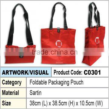 Sartin foldable tote bag / foldable shopping bag