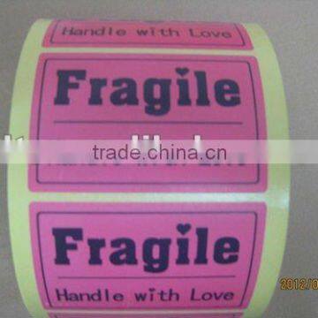 glass adhesive label paper(PS-026)