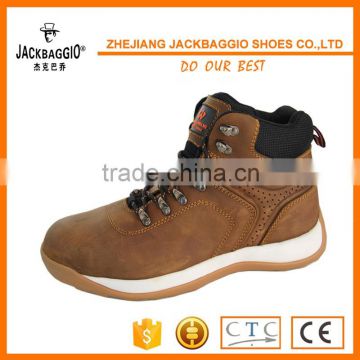 EVA+rubber sole oil resistant abrasion resistant sports China made safety boots