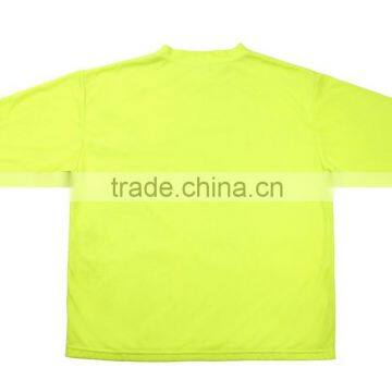 Fluorescent Hi-Vis Reflective Safety Short Sleeve Shirt 2016 New