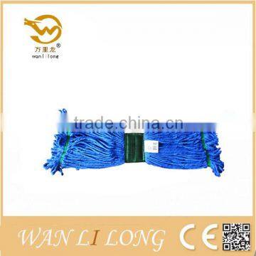 D200B loop end blue strip polyester dry mop