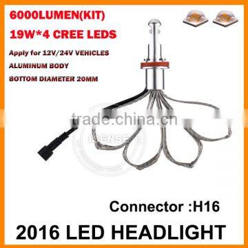 H7 Headlight Kit Auto Led H8 Headlight Bulb