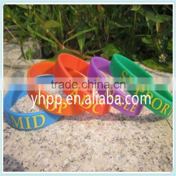 Custom LOL League of Legend ADC JUNGLE MID SUPPORT TOP Silicon Wristband Bracelet                        
                                                Quality Choice